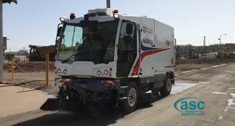 Mount Isa Mines Adhere To Strict EPA Rules & Keep Employees Safe With ASC Sweeper