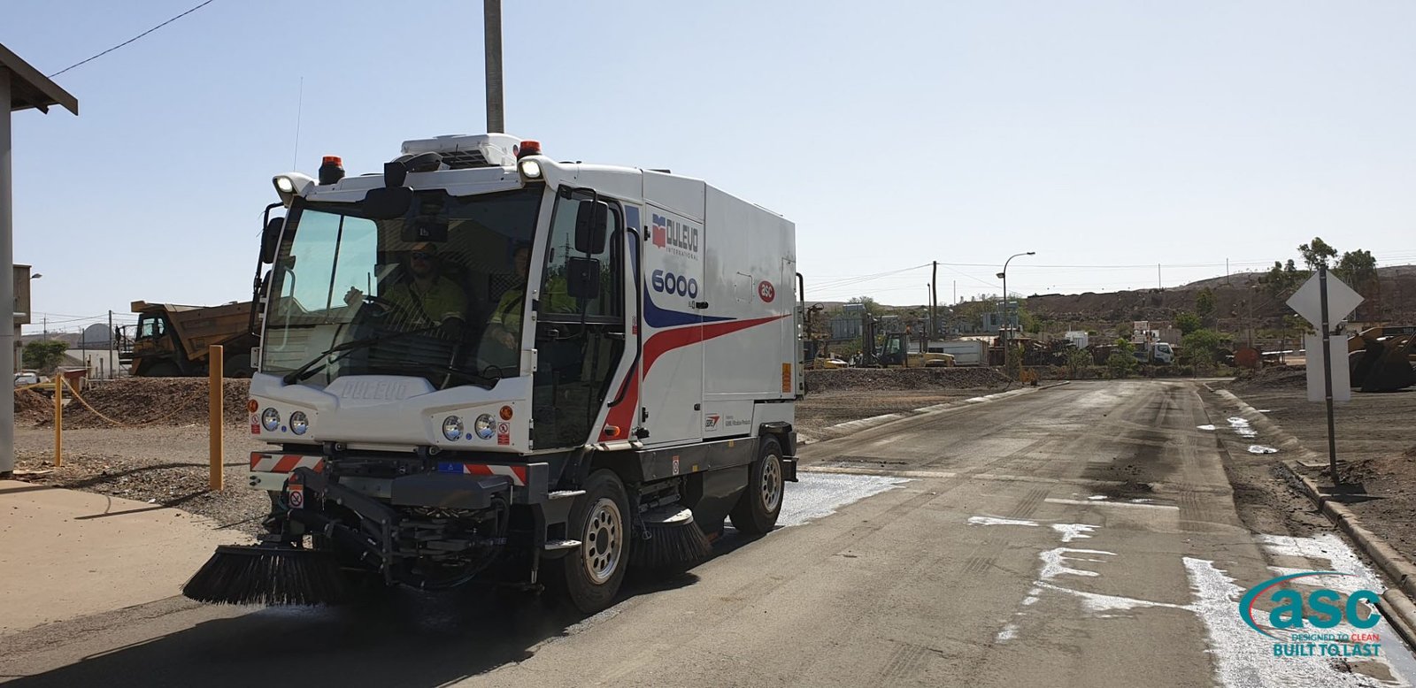 ASC D6000 Sweeper At Mount Isa Mines 2