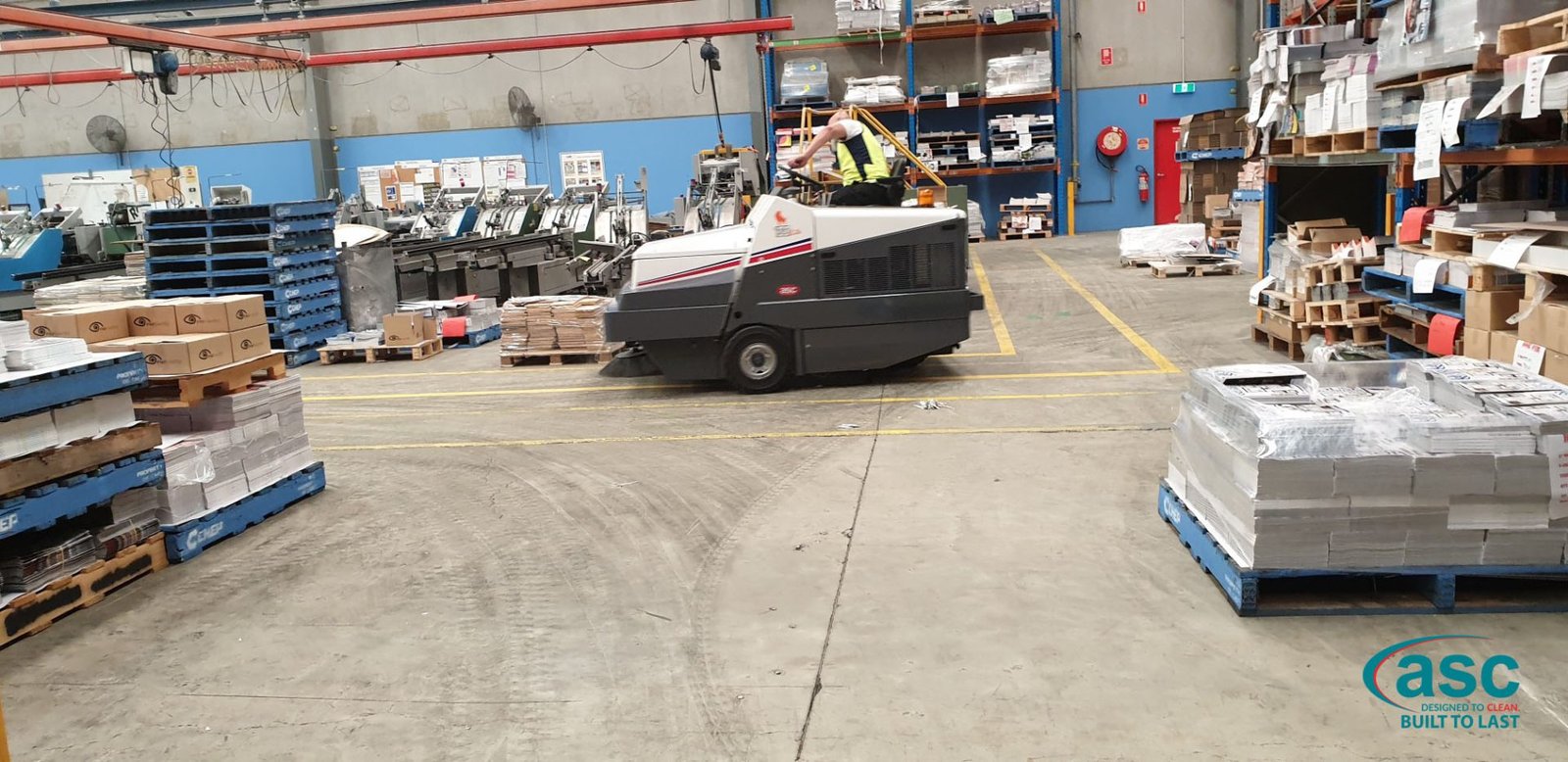 ASC Dulevo 120 At PMP Prints' Facility 3