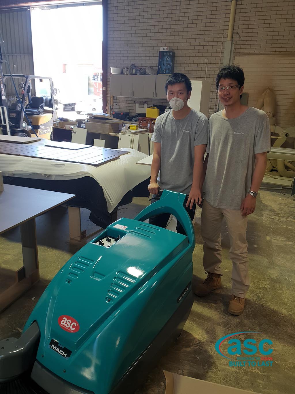 ASC M1 At UniStyle Cabinets' Facility