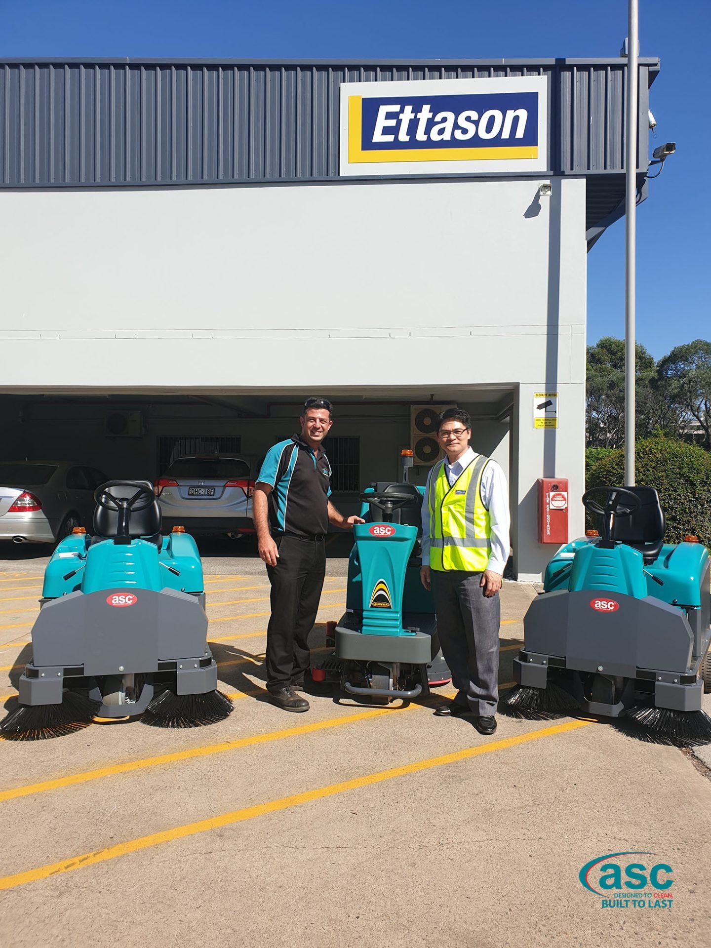 ASC's Sweepers & Scrubbers At Ettason