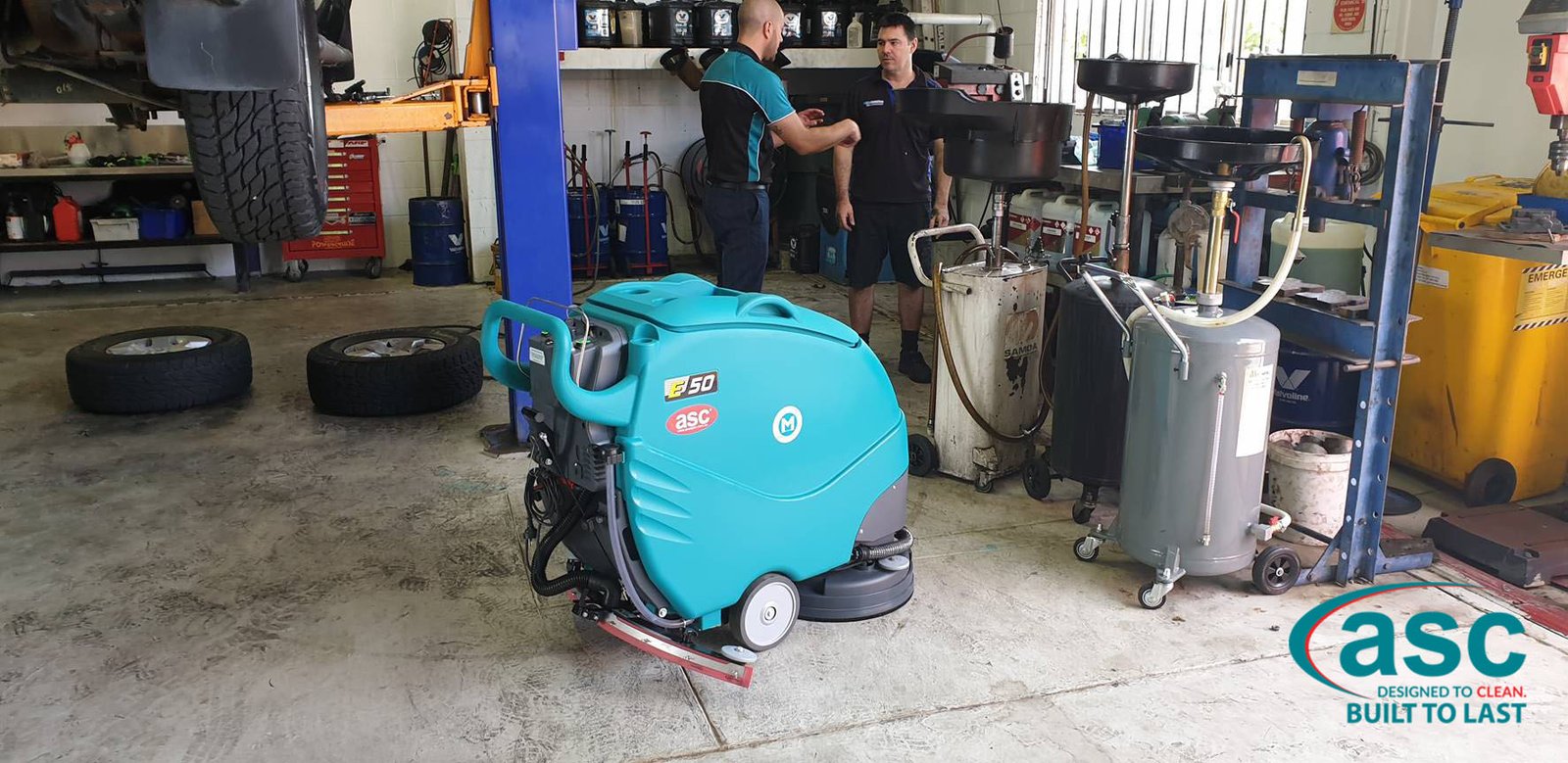 ASC Eureka E 50 Scrubber At SuperCool's Warehouse 4