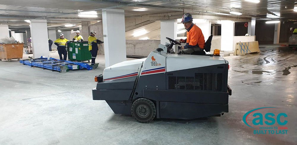 ASC Dulevo 120 Sweeper At CIC Canberra's Facility 1