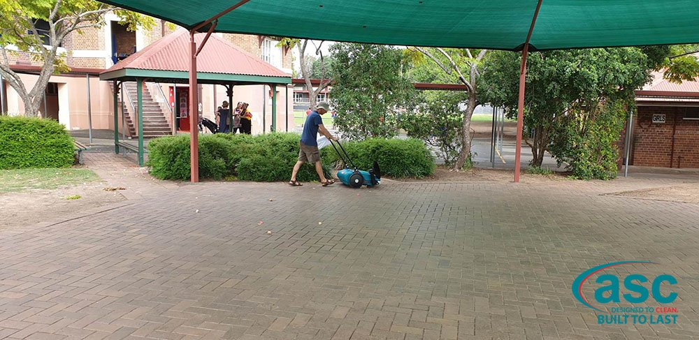 ASC MEP Push Sweeper At Junction Park State School 1