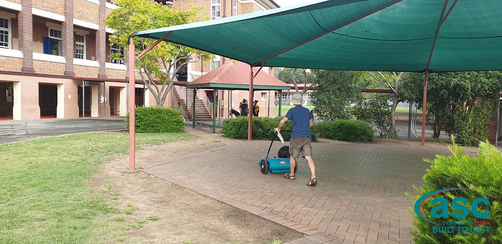 ASC MEP Push Sweeper At Junction Park State School 3
