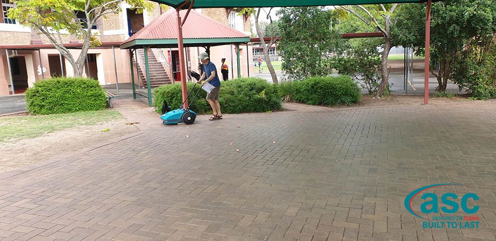 ASC MEP Push Sweeper At Junction Park State School 4