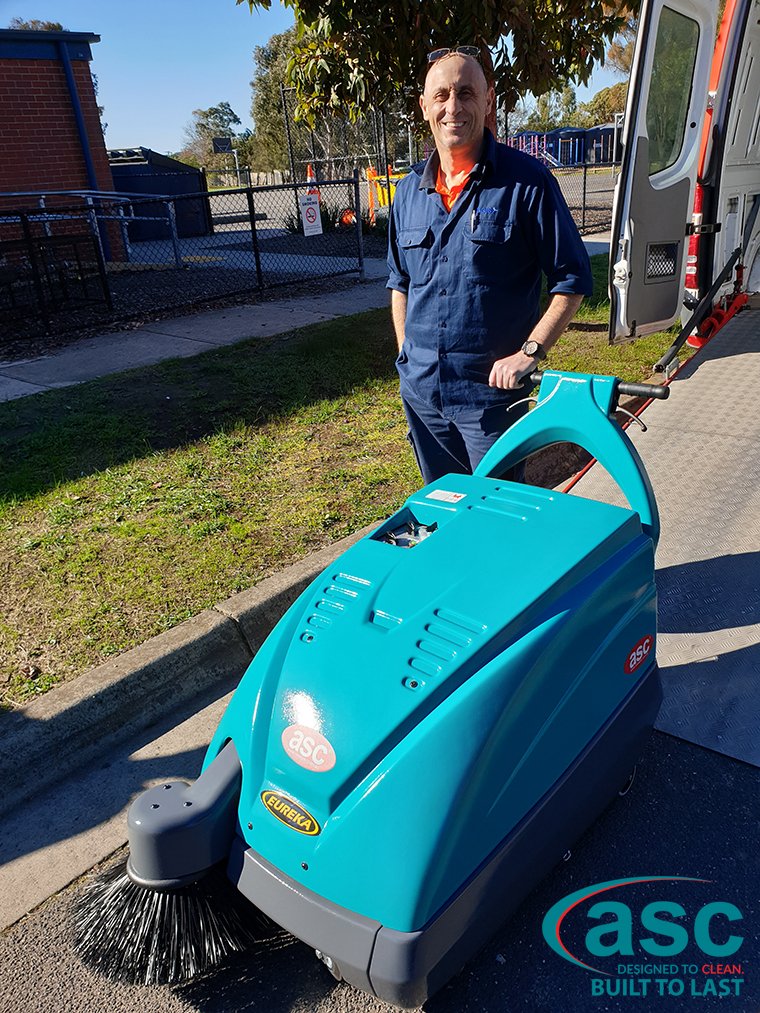 ASC M1 Sweeper At Greenvale Primary State School
