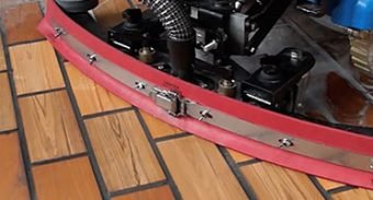 Linatex Floor Scrubber Squeegee