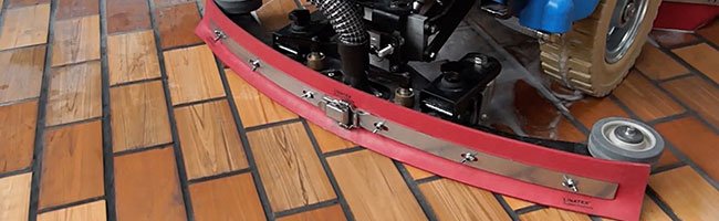 Linatex Floor Scrubber Squeegee