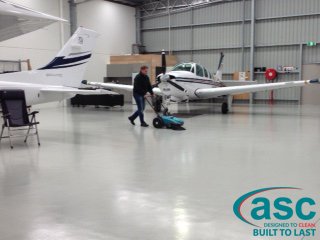 ASC At Tyabb Airport Hanger