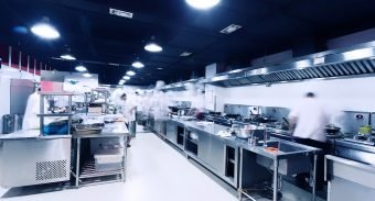 Cleaning Commercial Kitchen