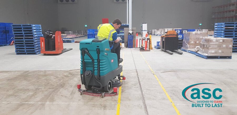 ASC E 75 Floor Scrubber At Lion QLD 2