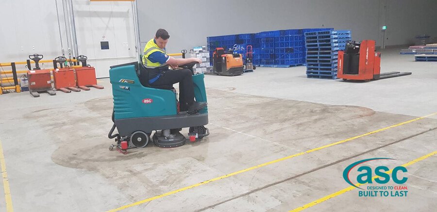 ASC E 75 Floor Scrubber At Lion QLD 1