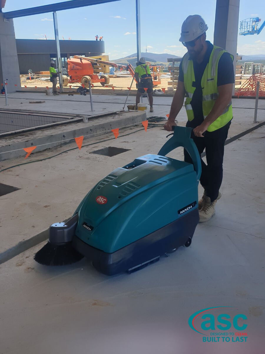 ASC M1 Walk Behind Battery Sweeper 2