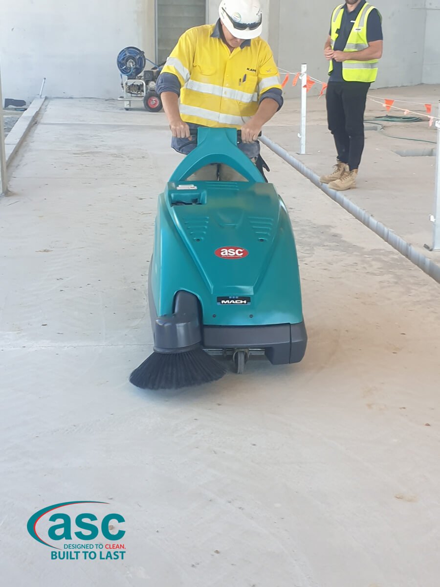 ASC M1 Walk Behind Battery Sweeper 3