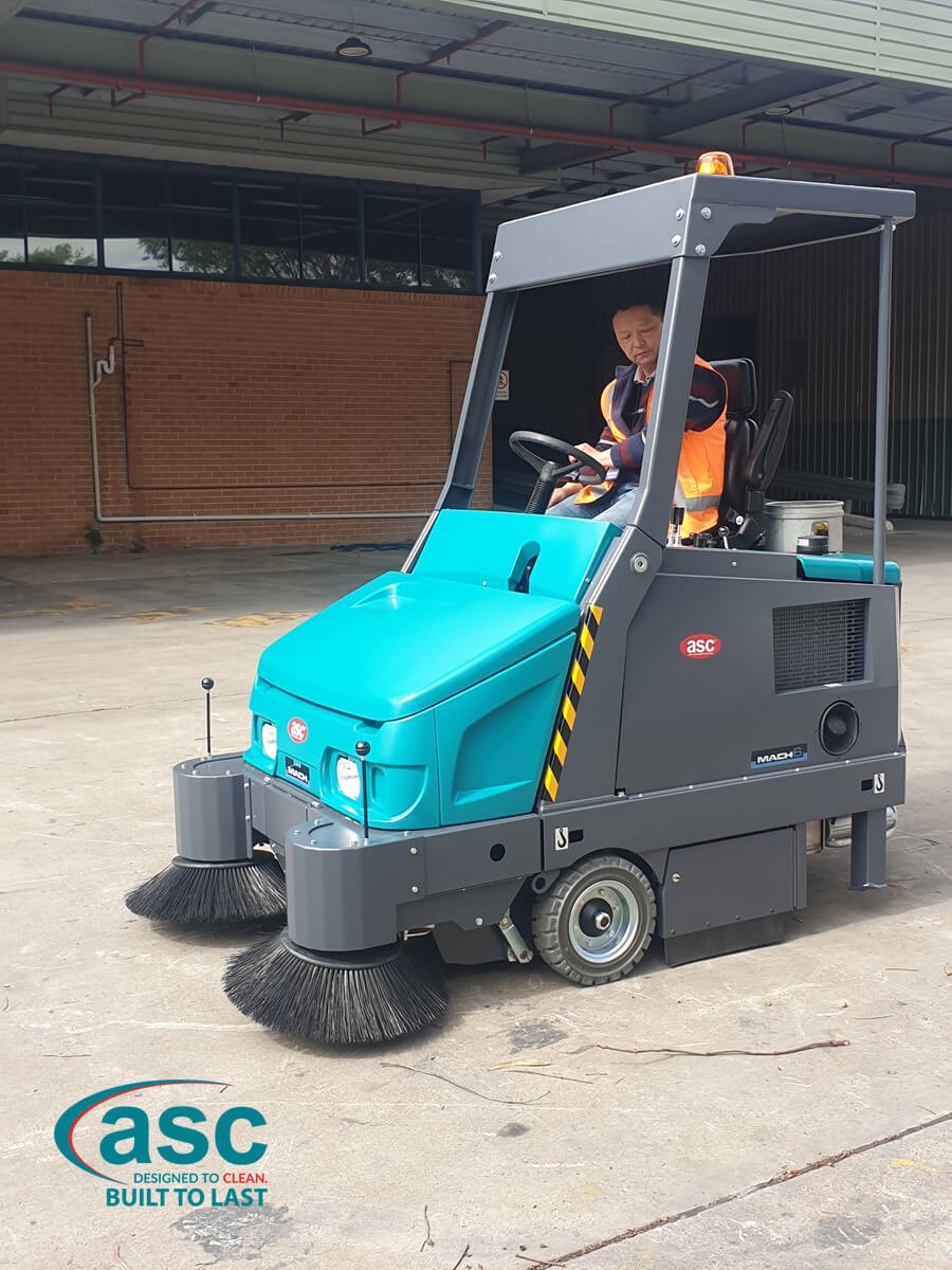 Heavy Duty ASC dust free Eureka M6 LPG sweeper 2