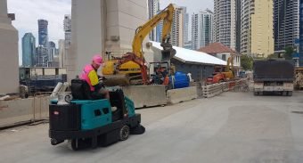 Construction Site Cleaning With ASC