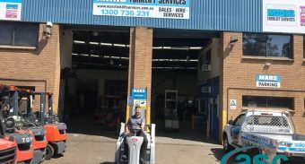 Mars Forklifts buys a Ex Fleet ASC Sweeper