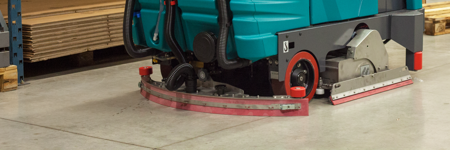 Linatex Rubber Squeegee On Tiles