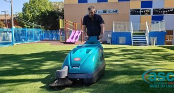 Sydney’s Maronite College invest in a ASC M1 Astro Turf Sweeper