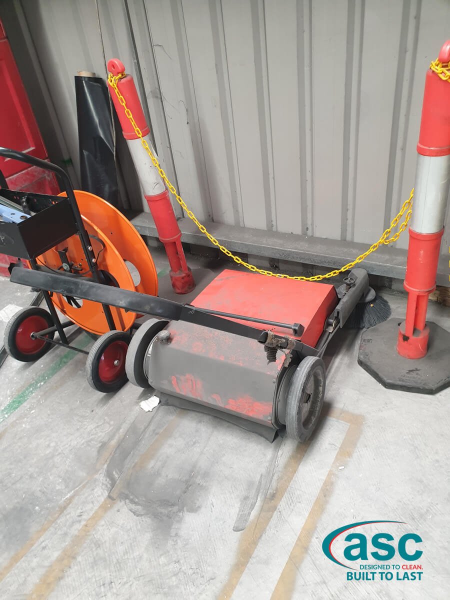 Push Sweeper At Csr Lightweight Systems