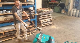 ASC MEP Push Sweeper Keeps Kanyana Engineering Mandurah’s New Workshop Clean