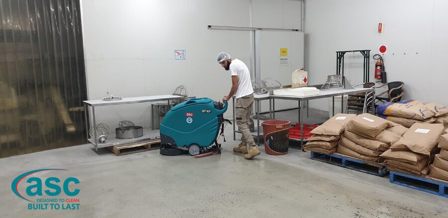 ASC MEP Sweeper & ASC E50 Floor Scrubber 3