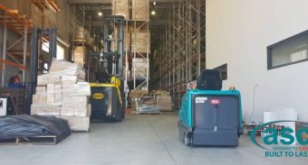 Barben Architectural Hardware Replaces Their Old Sweeper with ASC M2