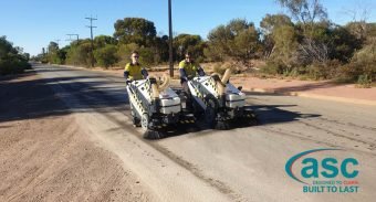 TLAP Chooses ASC 125 Footpath Sweeper to Keep the City Cleaner