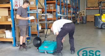 Electro Parts Replaces Its Old Push Sweeper with ASC MEP