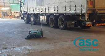 ASC MEP Sweeper Cleans Up Quickly with Minimal Maintenance