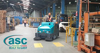 Austral Bricks Takes delivery of new ASC M6 Sweeper