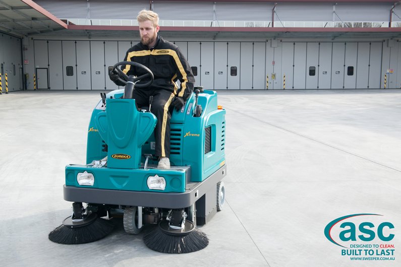 ASC Eureka M5 Ride-on Sweeper
