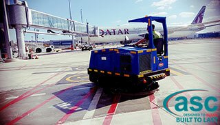ASC Cleans Up Canberra Airport