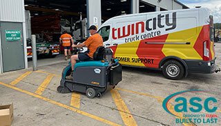 Twin City Truck Centre Clean’s Up Their Workshop Areas