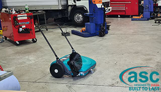 Pratek Automotive Cleans Up Their Large Workshop