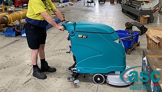 Berendsen Clontarf Epoxy Painted Floor Challenge