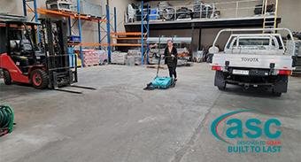 Brobrik NSW ASC MEP Warehouse Sweeper