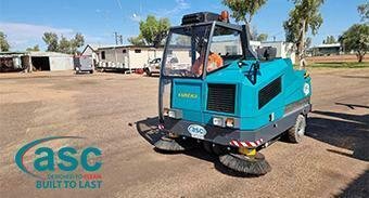 Boulia Shire Council’s Outback Dessert Sweeper ASC M8