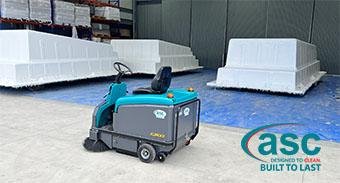 Master Built Pools Manufacturing Facility Sweeper Requirements
