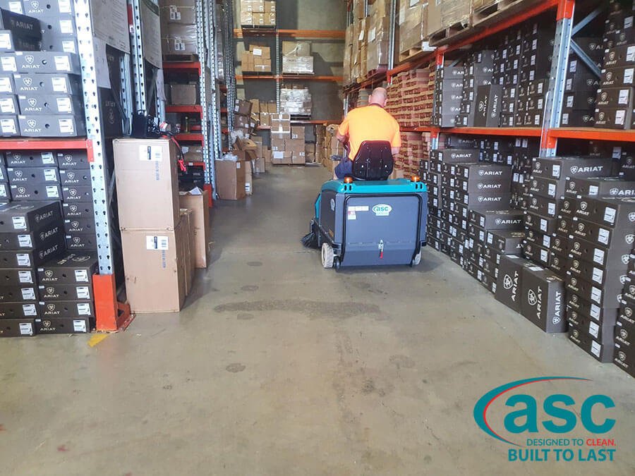 Industrial Floor Sweeper