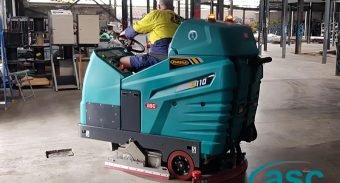Ride-On Floor Scrubber