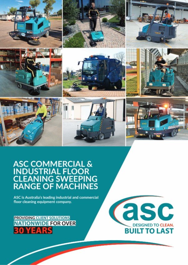 ASC Sweepers Range Catalogue
