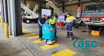 Tadano Oceania Workshop Cleaning Challenge
