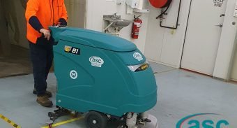 floor scrubber