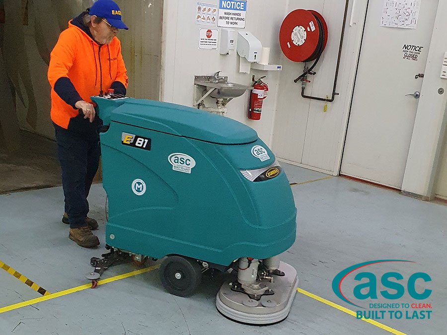 floor scrubber